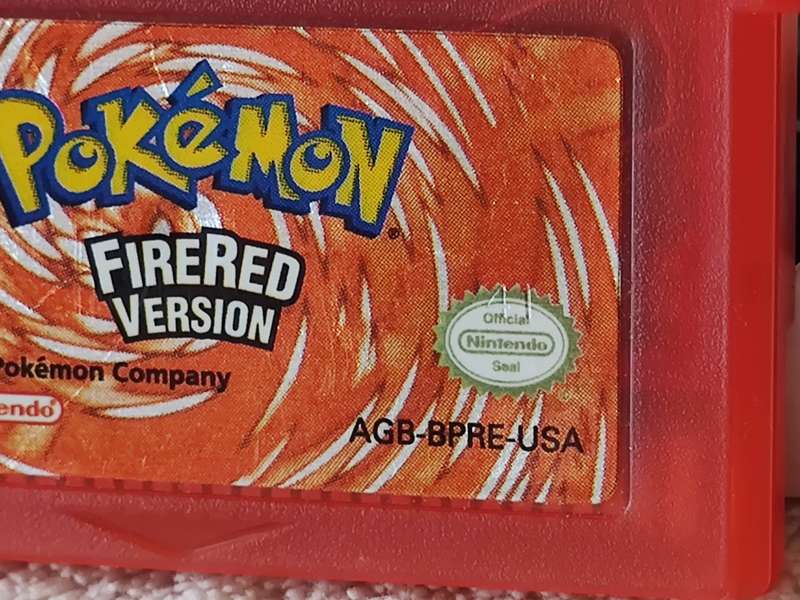 Pokemon FireRed Version - Nintendo Game Boy Advance