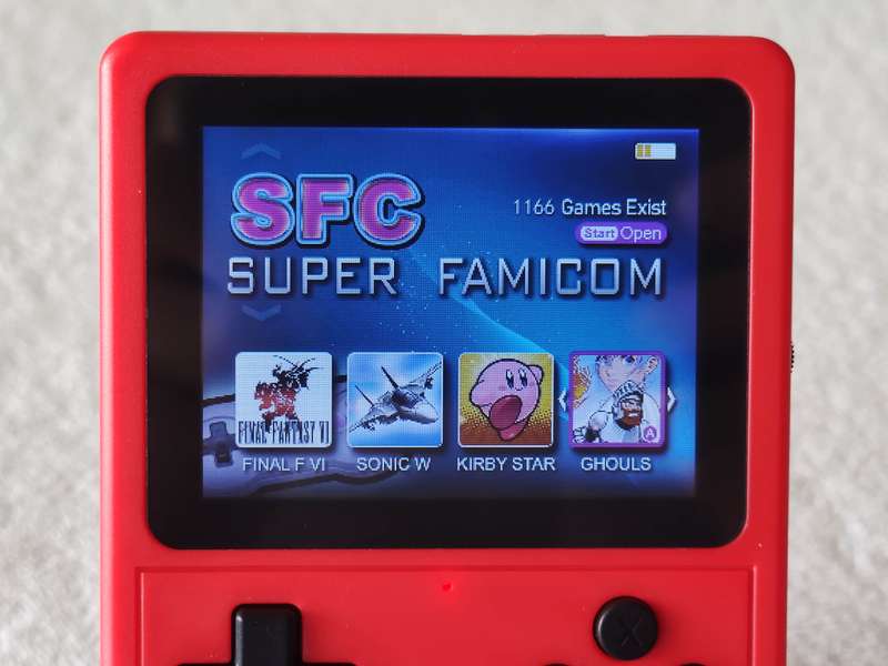 GB300 Handheld Game Console