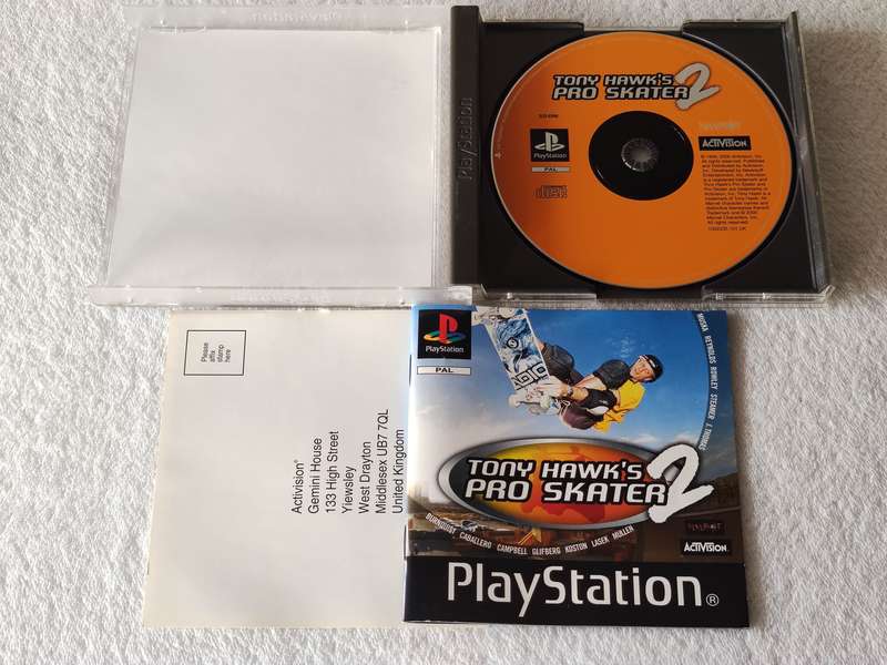 Tony Hawk's Pro Skater 2 - PS1 / Playstation One Game (PAL)