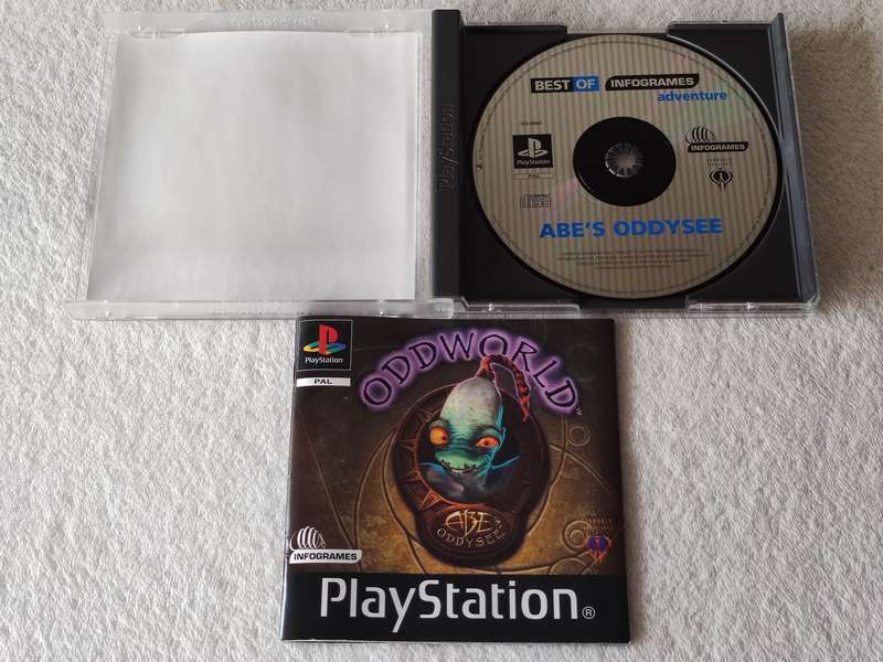 Oddworld Abe's Oddysee - PS1 / Playstation One Game (PAL)
