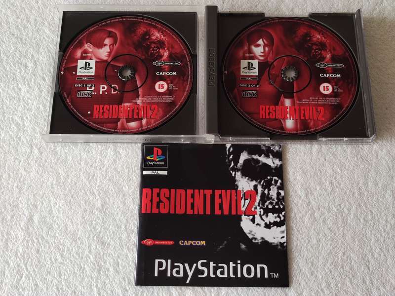 Resident Evil 2 - PS1 / Playstation One Game (PAL)