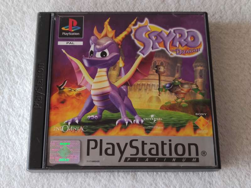 Spyro The Dragon - PS1 / Playstation One Game (PAL)