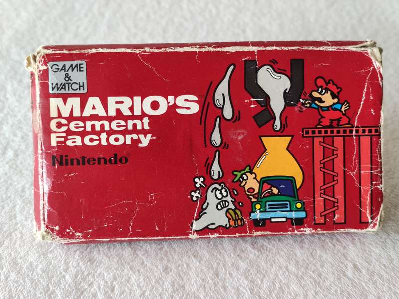 Nintendo Game & Watch - Mario's Cement Factory