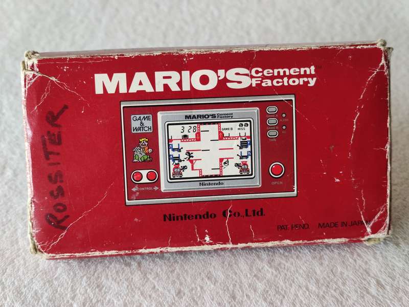Nintendo Game & Watch - Mario's Cement Factory
