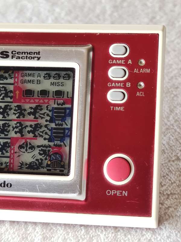 Nintendo Game & Watch - Mario's Cement Factory