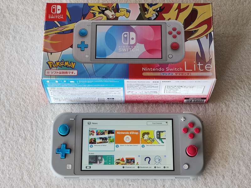 Nintendo Switch Lite Console - Zacian & Zamazenta Limited Edition