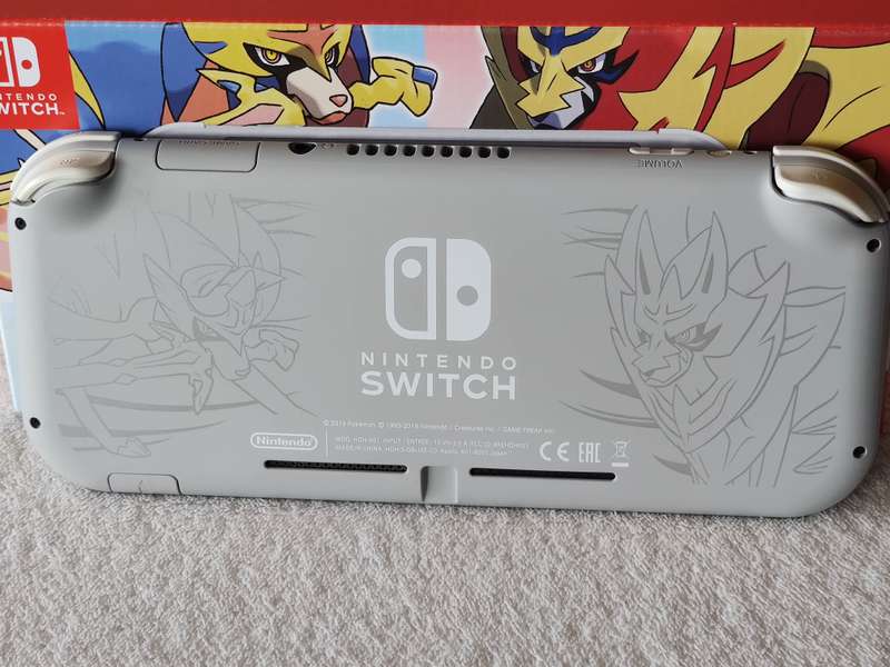 Nintendo Switch Lite Console - Zacian & Zamazenta Limited Edition