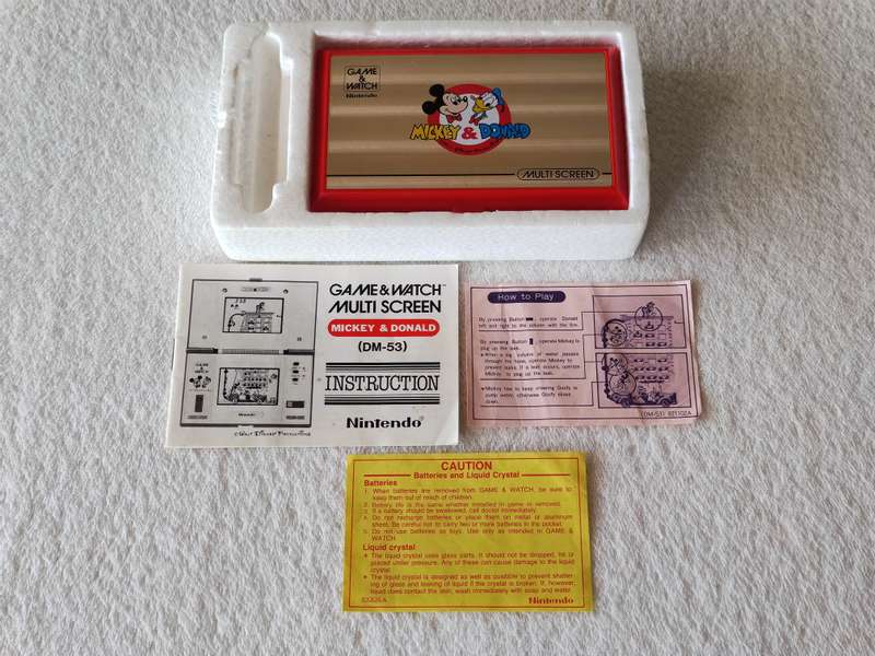 Nintendo Game & Watch - Mickey & Donald