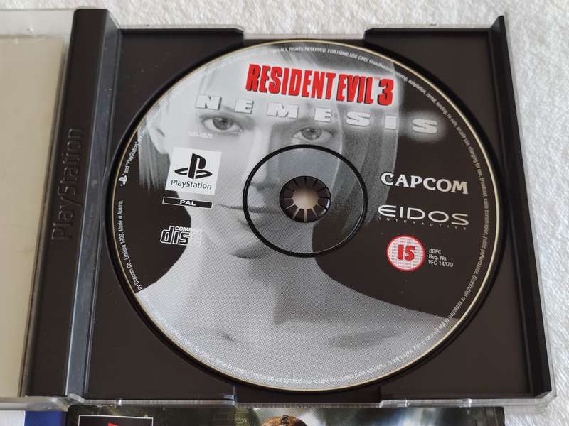 Resident Evil 3 - PS1 / Playstation One Game (PAL)