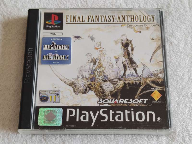 Final Fantasy Anthology - PS1 / Playstation One Game (PAL)