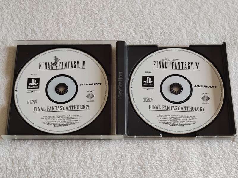 Final Fantasy Anthology - PS1 / Playstation One Game (PAL)
