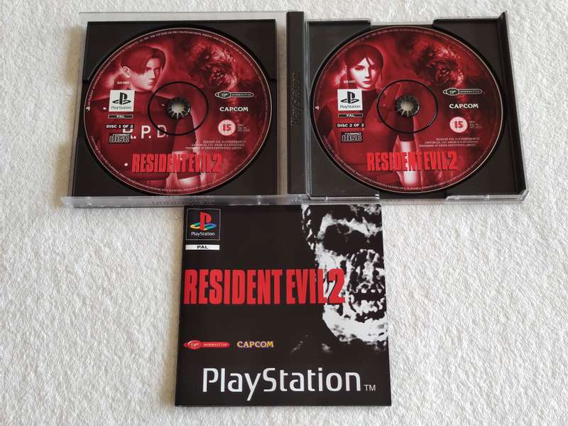 Resident Evil 2 - PS1 / Playstation One Game (PAL)