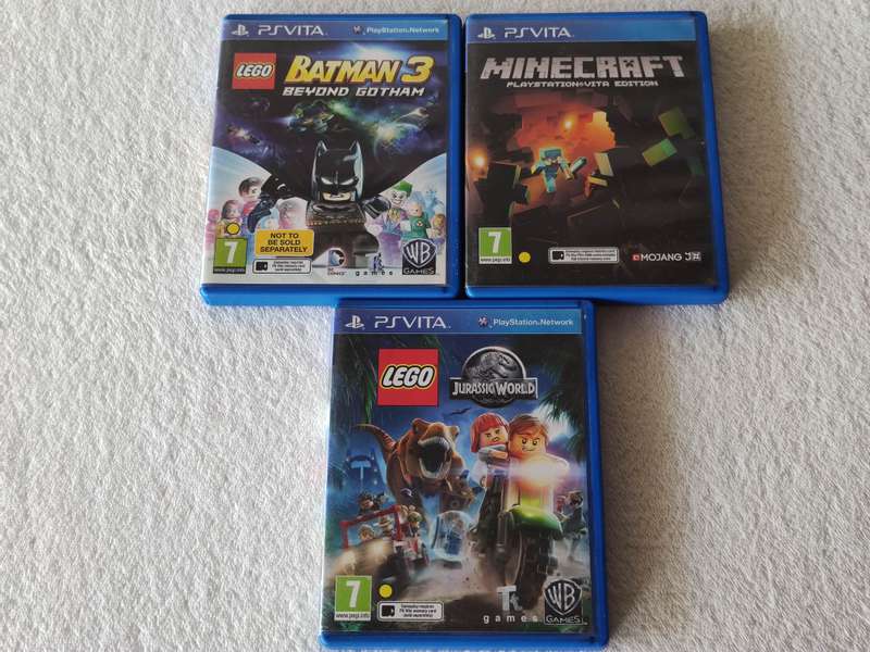 Playstation Vita Slim Console + 3 Games