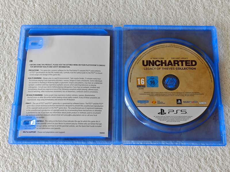 Uncharted Legacy Of Thieves Collection - PS5 / Playstation 5 Game