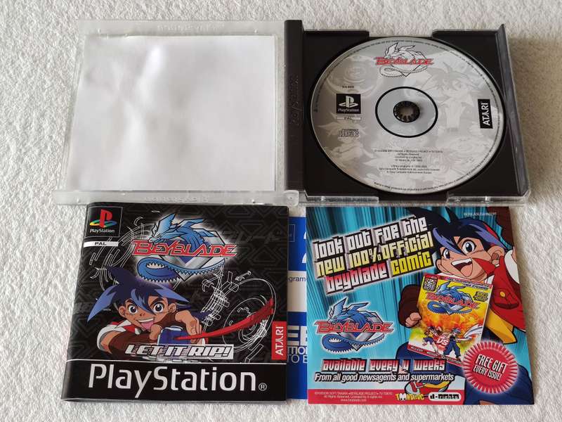 Beyblade - PS1 / Playstation One Game (PAL)