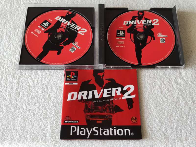 Driver 2 - PS1 / Playstation One Game (PAL)