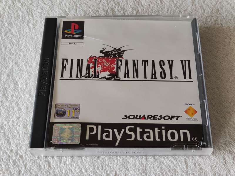 Final Fantasy VI - PS1 / Playstation One Game (PAL)