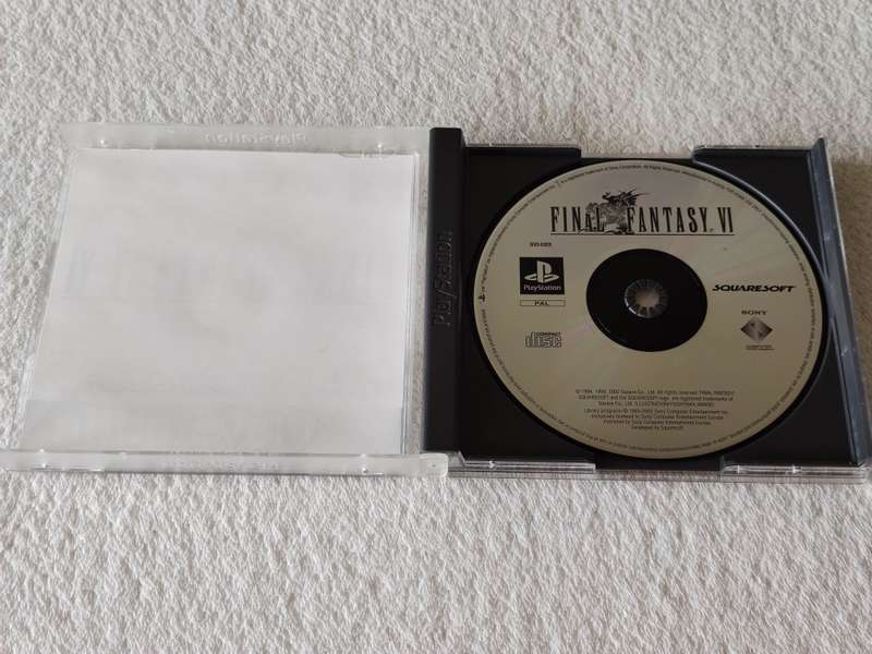 Final Fantasy VI - PS1 / Playstation One Game (PAL)