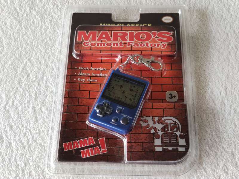 Mini Classics Mario's Cement Factory - Game & Watch
