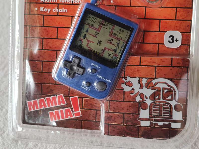 Mini Classics Mario's Cement Factory - Game & Watch
