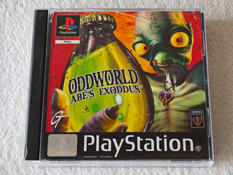 Oddworld: Abe's Exoddus - PS1 / Playstation One Game (PAL)