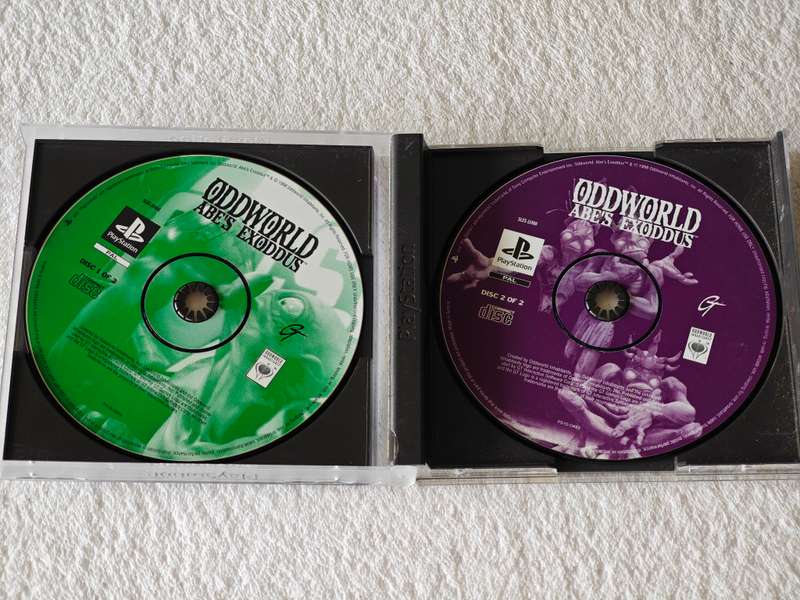 Oddworld: Abe's Exoddus - PS1 / Playstation One Game (PAL)
