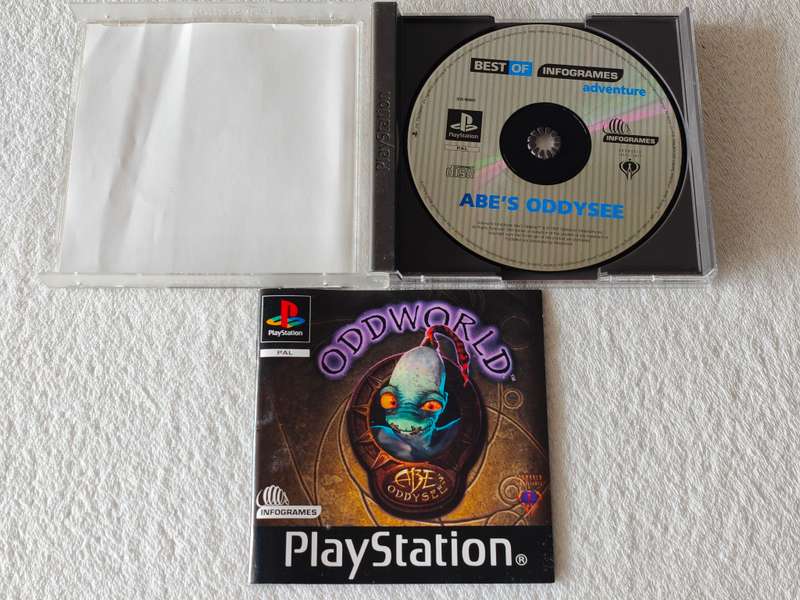 Oddworld: Abe's Oddysee - PS1 / Playstation One Game (PAL)