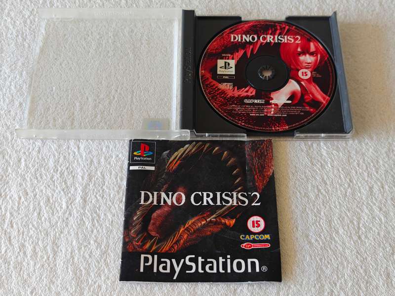 Dino Crisis 2 - PS1 / Playstation One Game (PAL)