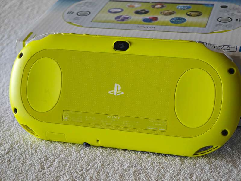 Playstation Vita Slim Console - Lime Green / White