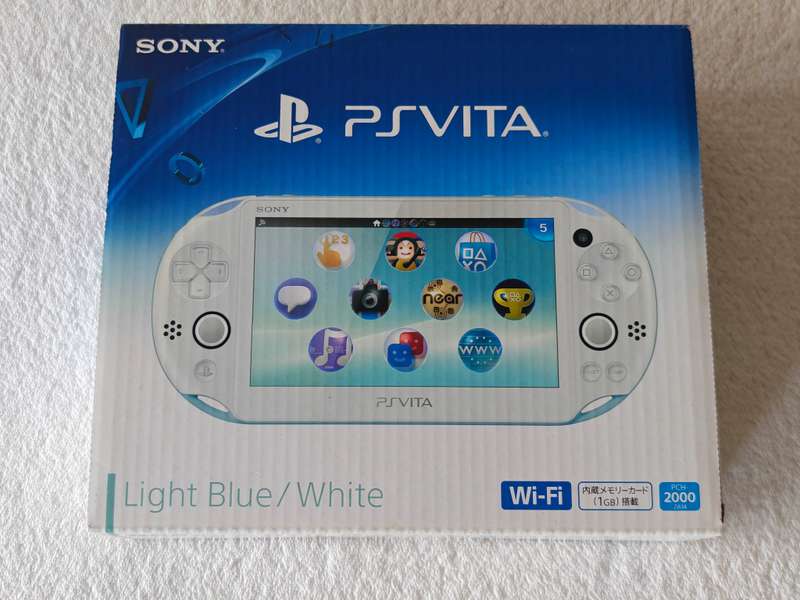 Playstation Vita Slim Console - Light Blue / White