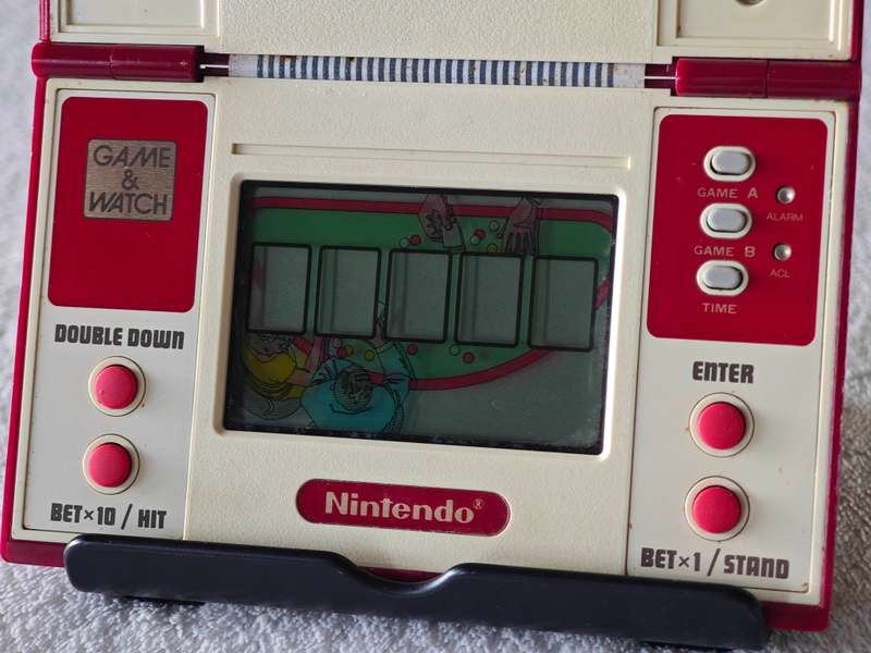 Nintendo Game & Watch - Black Jack