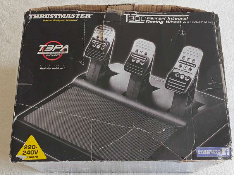 Thrustmaster T300 Ferrari Integral Racing Wheel Alcantara Edition - (PS5, PS4, PS3)