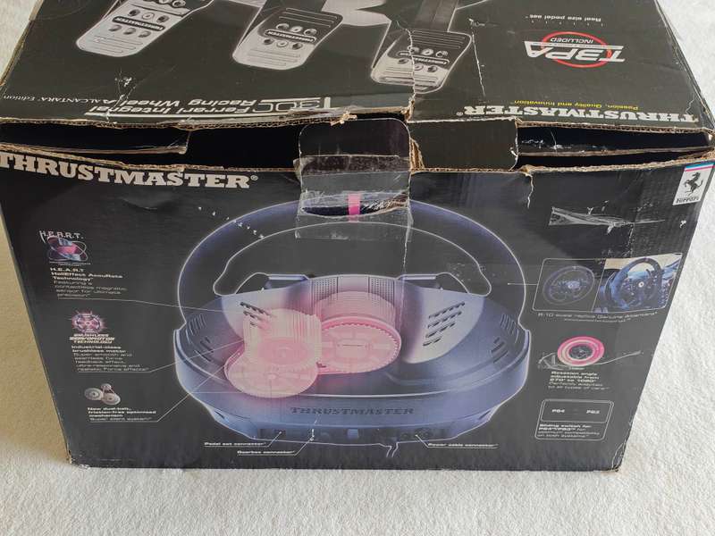 Thrustmaster T300 Ferrari Integral Racing Wheel Alcantara Edition - (PS5, PS4, PS3)