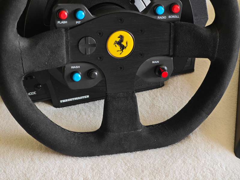 Thrustmaster T300 Ferrari Integral Racing Wheel Alcantara Edition - (PS5, PS4, PS3)