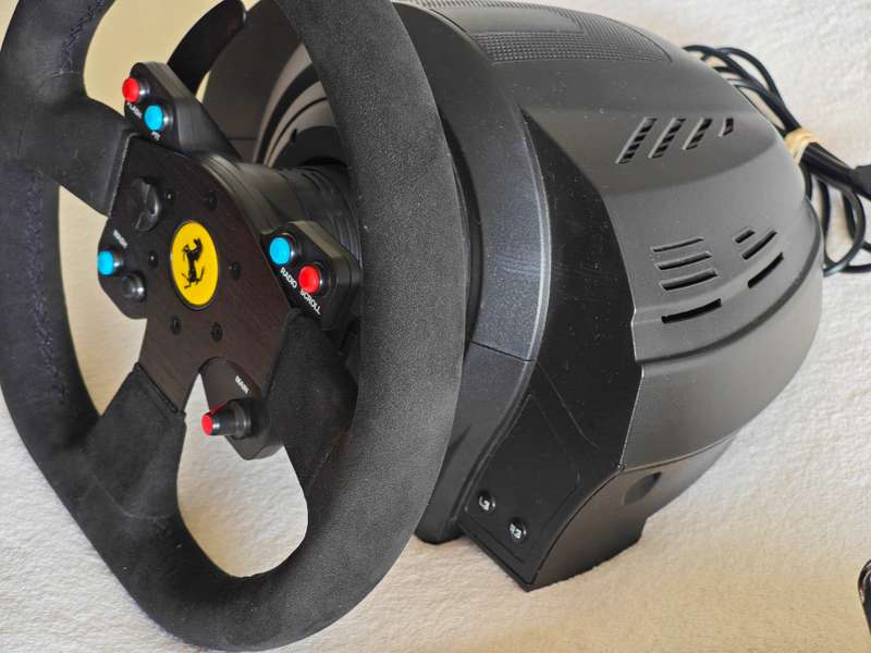 Thrustmaster T300 Ferrari Integral Racing Wheel Alcantara Edition - (PS5, PS4, PS3)