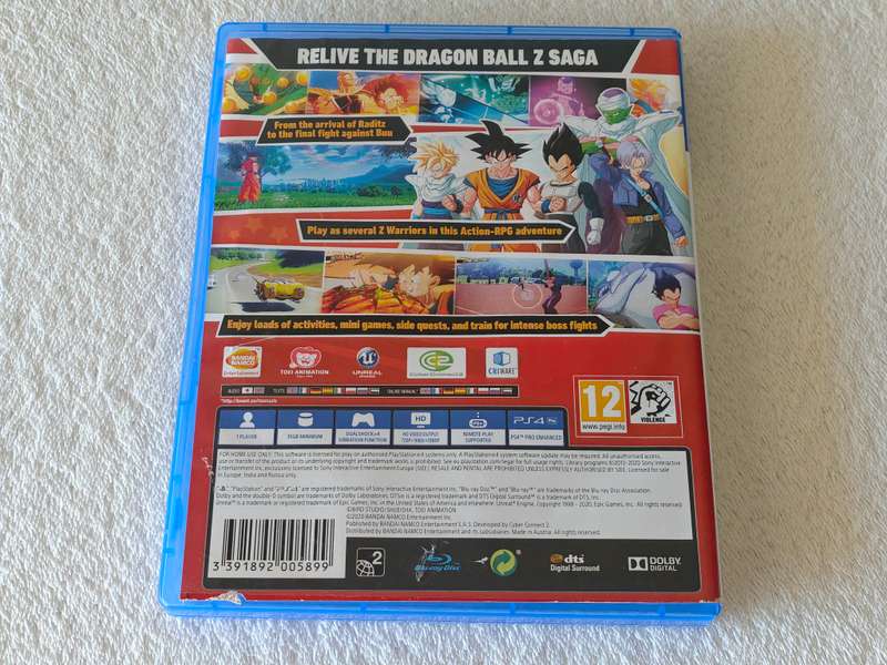 Dragon Ball Z Kakarot - PS4 / Playstation 4 Game