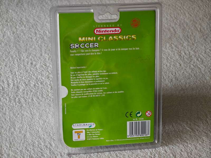 Mini Classics Soccer - Game & Watch