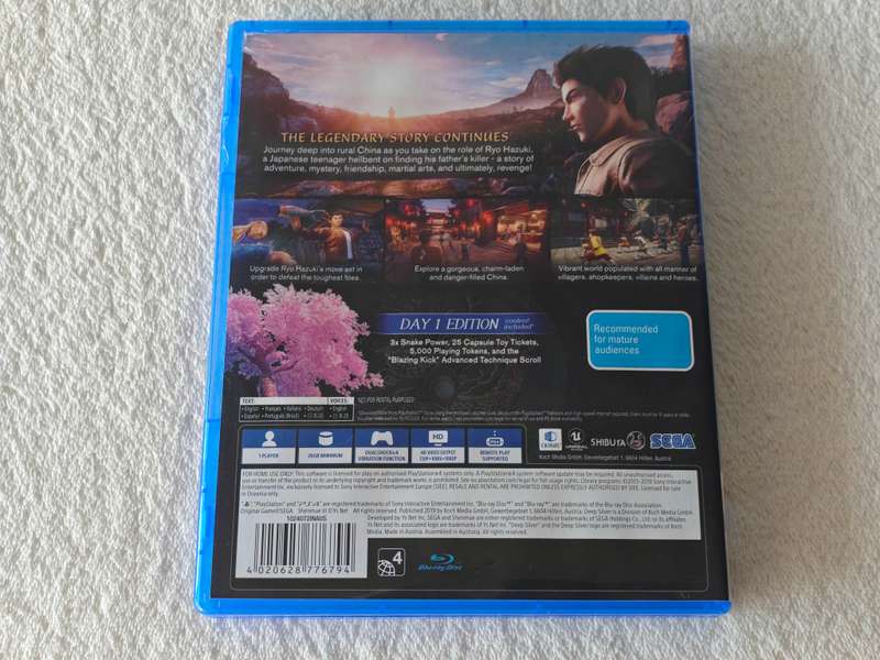 Shenmue III - PS4 / Playstation 4 Game
