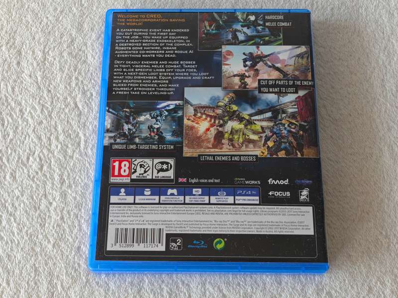 The Surge - PS4 / Playstation 4 Game