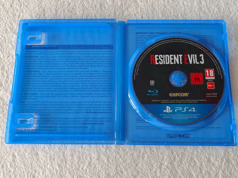 Resident Evil 3 - PS4 / Playstation 4 Game