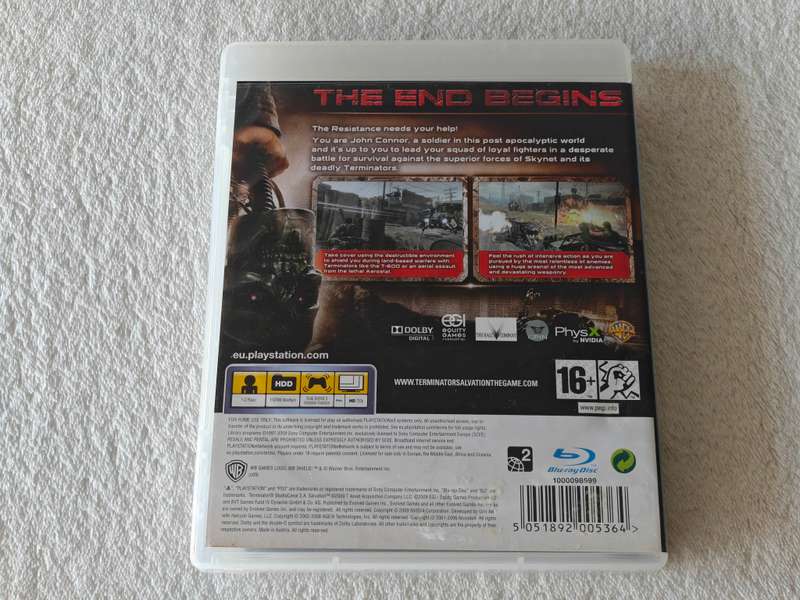 Terminator Salvation - PS3/Playstation 3 Game