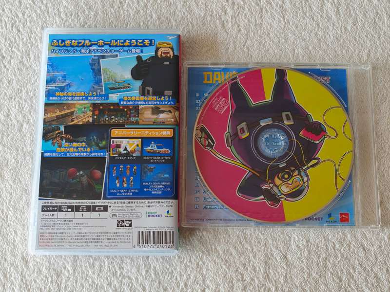 Dave The Diver Anniversary Edition + Soundtrack CD - Nintendo Switch Game