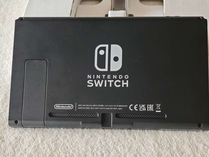 V2 Nintendo Switch Console - Neon Red & Blue