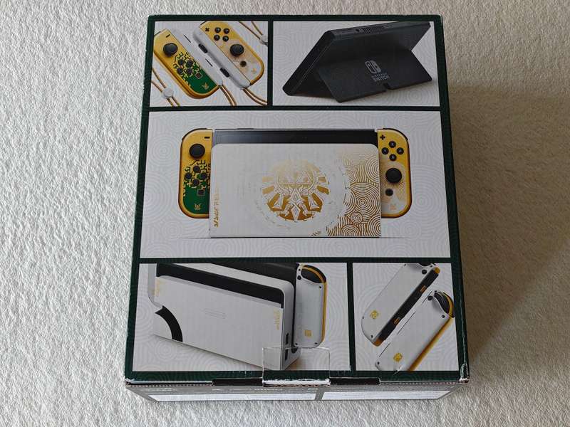 Nintendo Switch OLED Console - The Legend Of Zelda Tears Of The Kingdom Edition