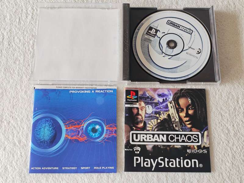 Urban Chaos - PS1 / Playstation One Game (PAL)