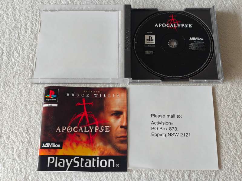 Apocalypse - PS1 / Playstation One Game (PAL)