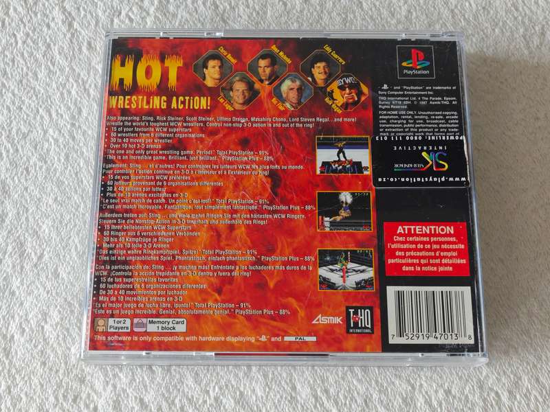 WCW Vs. The World - PS1 / Playstation One Game (PAL)