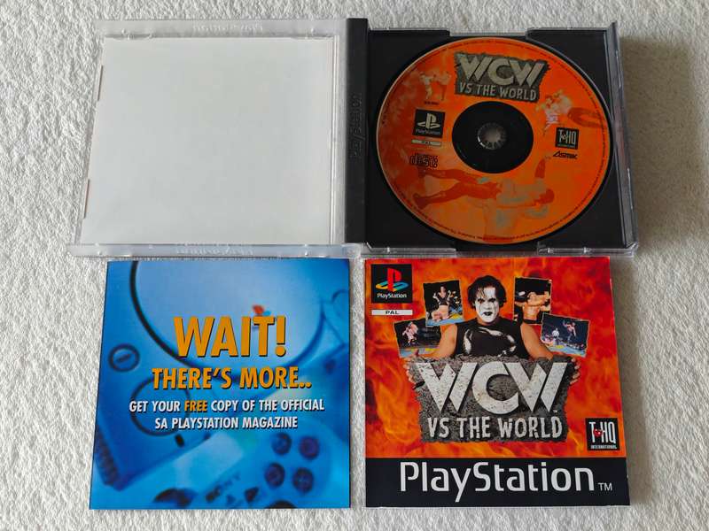 WCW Vs. The World - PS1 / Playstation One Game (PAL)