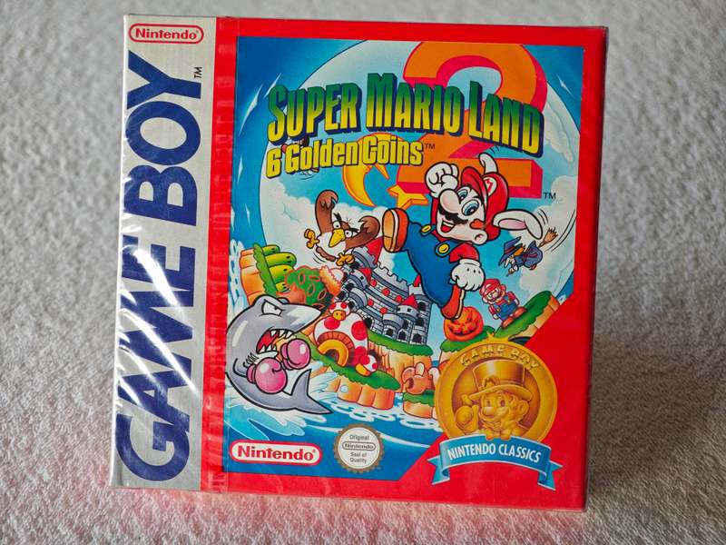 Super Mario Land 2: 6 Golden Coins- Nintendo Game Boy