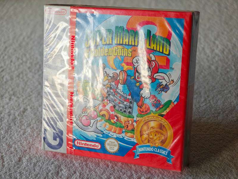 Super Mario Land 2: 6 Golden Coins- Nintendo Game Boy